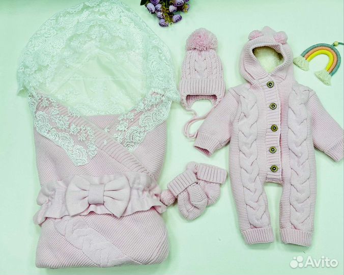 Конверт на выписку зима (мех)