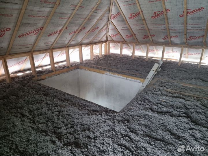 Утеплитель для крыши эковата