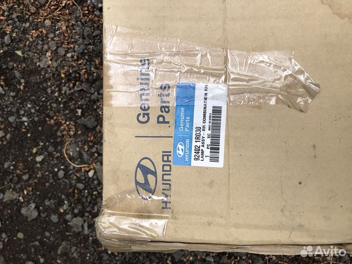 Фонарь задний правый hyundai solaris