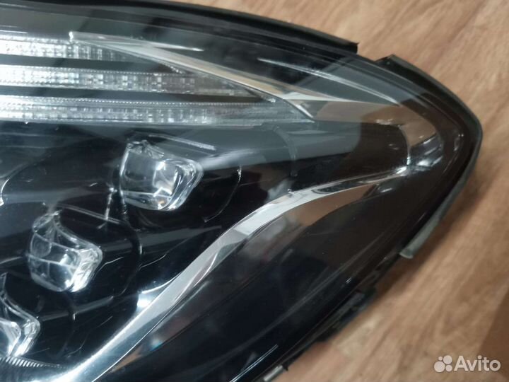 Mercedes W222 фара левая рестайлинг неоригинал бу