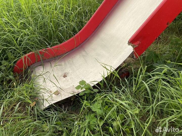 Детская горка уличная бу