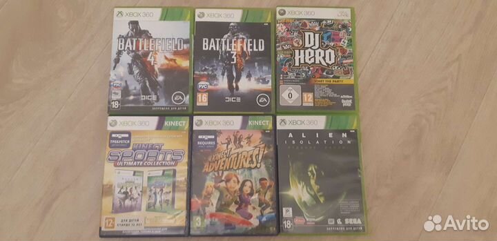 Лицензионные диски для xbox 360