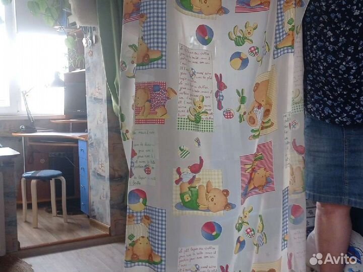 Французская шторка в детскую