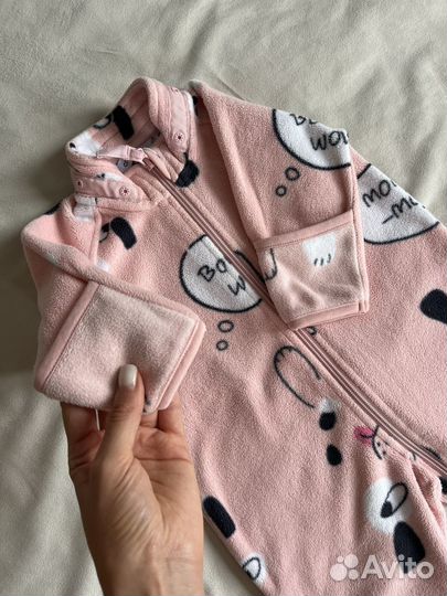 Нательный комбинезон crockid/поддева/флисовый