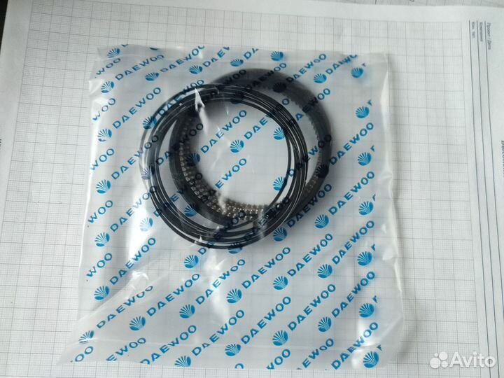 Кольца поршневые daewoo
