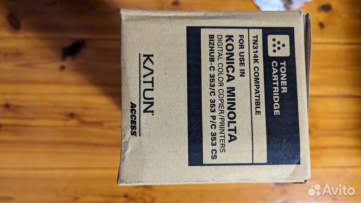Тонер Katun для Konica-Minolta совместимый TN-314К