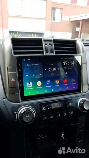 Автомагнитола Teyes на Toyota Prado 150