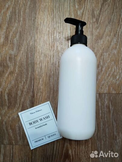 Баночка с дозатором для геля для душа, 500 мл