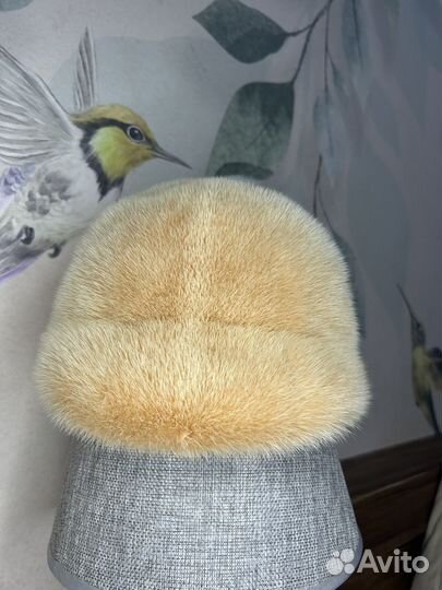 Шапка норковая женская бу