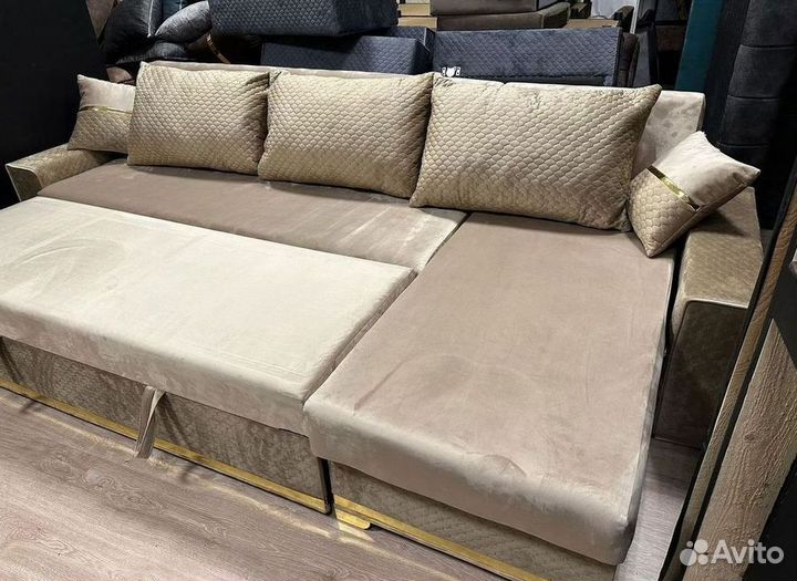 Угловой диван раскладной на заказ