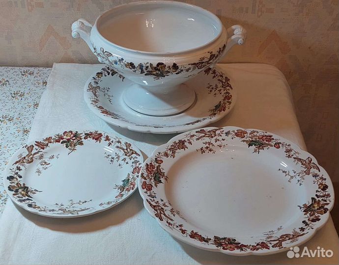 Гарднер. Антикварный набор для сервировки стола