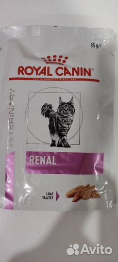 Влажный корм для кошек royal canin renal