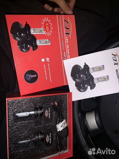 Светодиодные автомобильные лампы 30W, H7