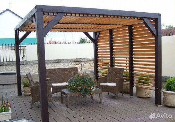 Комплект для сборки беседки