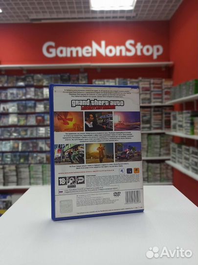 Gta liberty city stories лицензия для PS2 в идеале