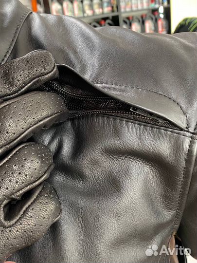 Мотокуртка кожаная shima Blake