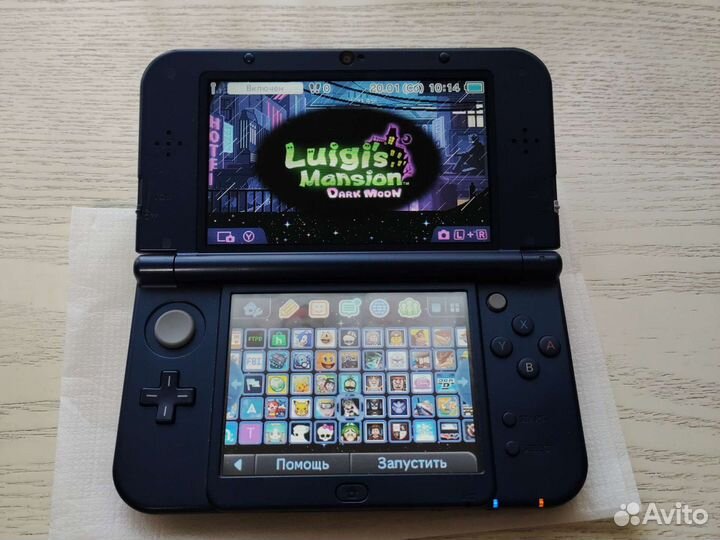 New nintendo 3ds xl metallic blue TN/TN