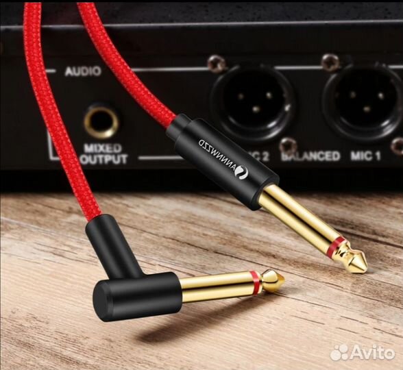 Аудио кабель Jack-Jack 6,3mm. 15 метров