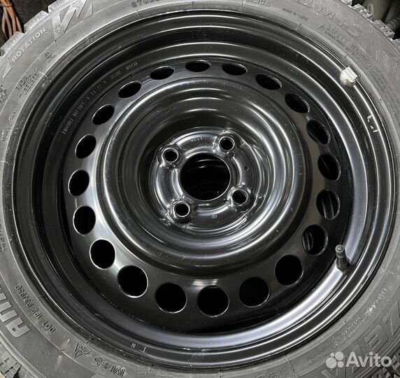 Диски R16-4х100-60.1 с колпаками Nissan