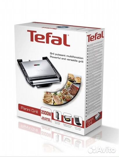 Электрогриль Tefal Panini Grill GC241D38 черный