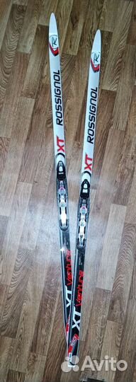 Беговые лыжи Rossignol 160 см + палки 125