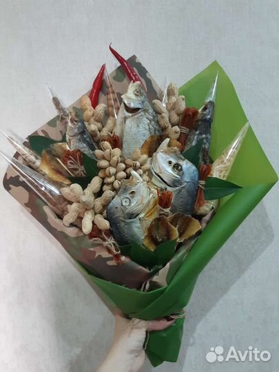 Мужские букеты съедобные