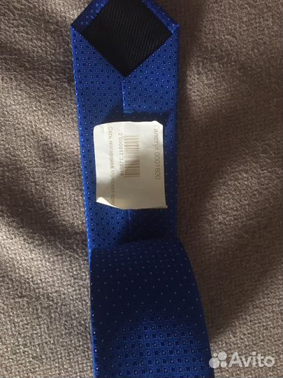 Галстук синий-красный