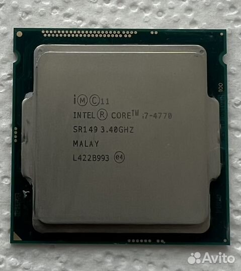 Процессор i7 4770