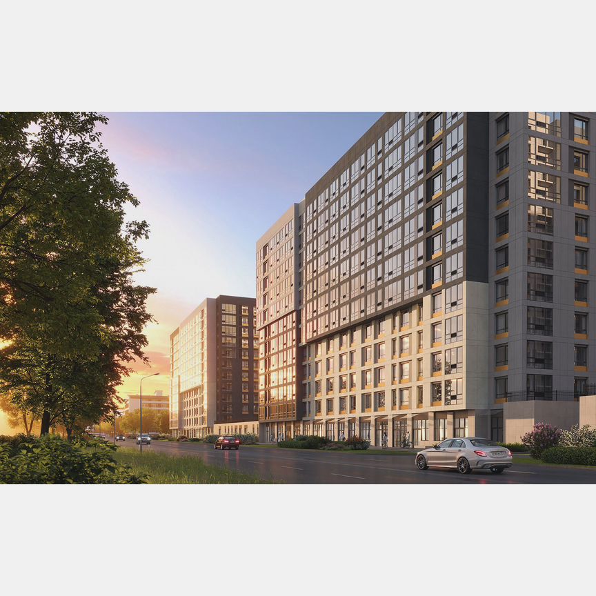 2-к. квартира, 74,2 м², 1/18 эт.