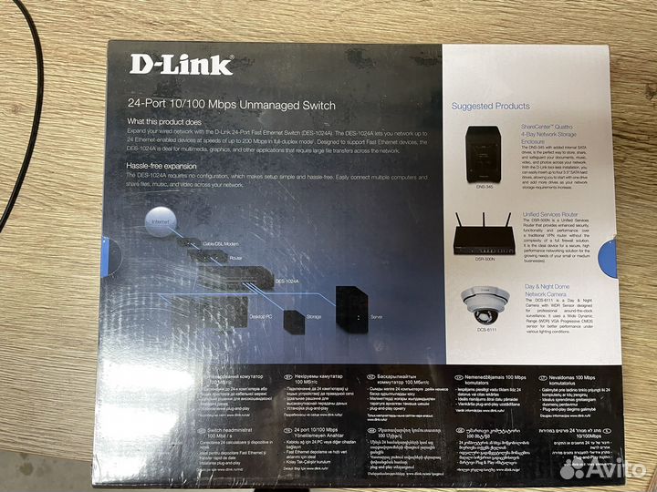 Коммутатор D-Link DES-1024A/E1B