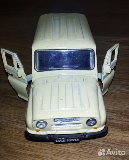 Металлическая модель УАЗ 31514