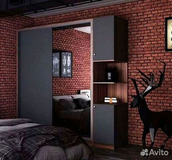 Шкаф купе разных цветов