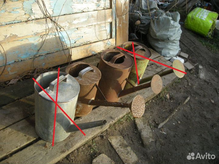 Лейки садовые для декорации СССР только самовывоз