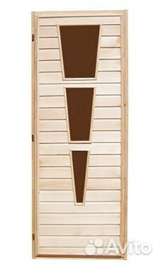 Двери для бани и сауны из липы