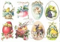 Декупажные карты Пасха