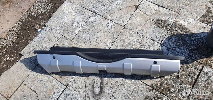 Паджеро 4 задний бампер