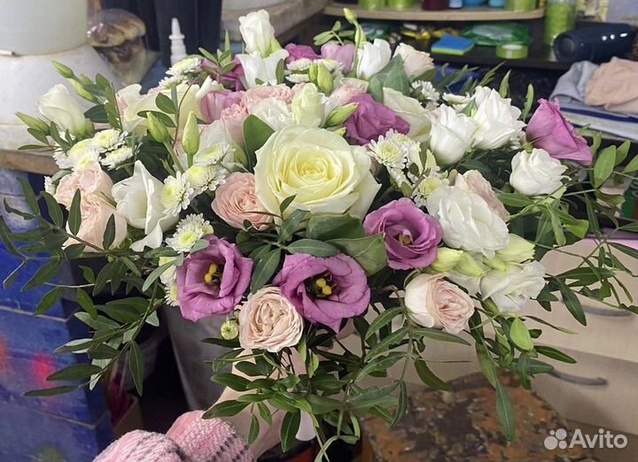 Свадебные букеты, бутоньерки