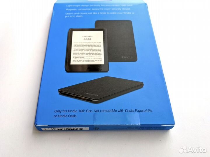 Чехол обложка Kindle 10 2019 Fabric красный Red