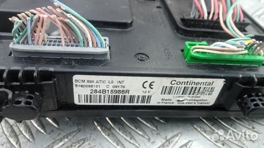 Блок комфорта renault megane 3 (ZAD19M301)