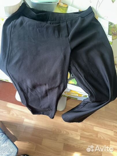 Брюки мужские на резинке утепленные