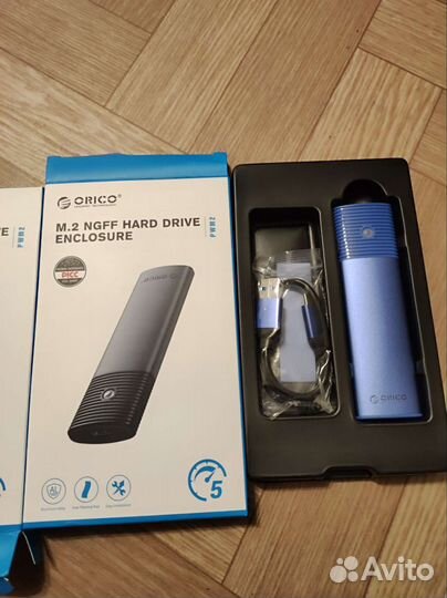 Внешний бокс Orico M.2 SATA ngff-USB3.0 (5 Gbps)