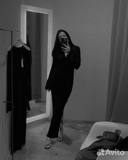 Трикотажное платье Potische