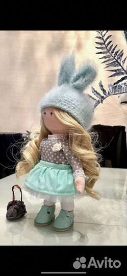 Текстильная интерьерная кукла