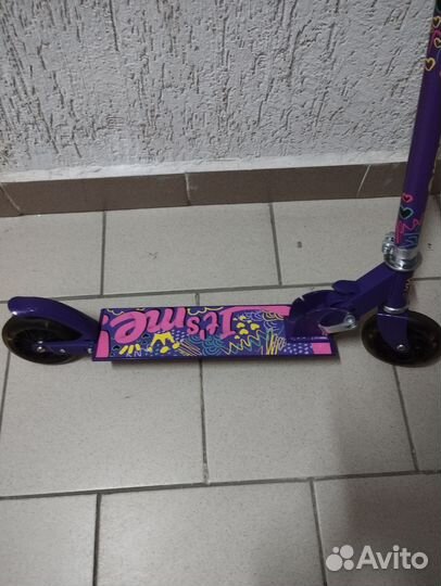Самокат детский двухколесный новый