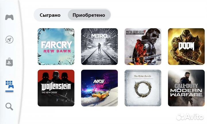 8 игр на Sony PlayStation 4