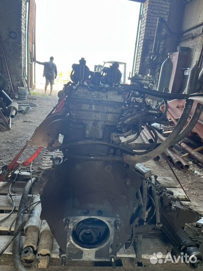 Двигатель с коробкой (газель 406) в сборе
