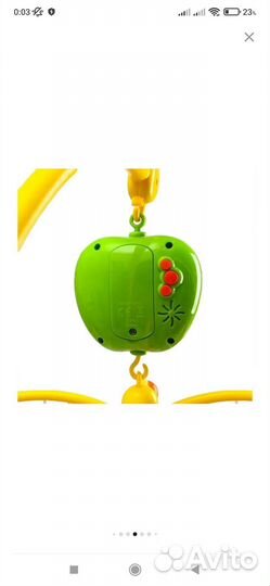 Мобиль на кроватку с музыкальным блоком