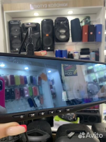 Видеорегистратор-зеркало Vehicle Blackbox (новое)