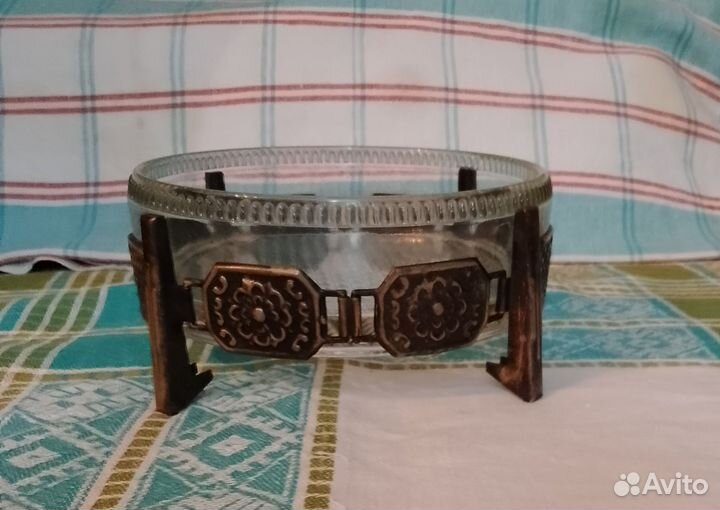 Конфетница мельхиоровая СССР