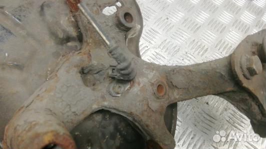 Ступица задняя левая skoda octavia A5 (1TD02LZ01)